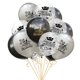 thumbnail image 3 of Globos decorativos de rosa rosa para cumpleaños número 60, pancarta de feliz cumpleaños, guirnalda de oropel, confeti para decoración de fiesta de cumpleaños número 60 para adultos, 3 of 5