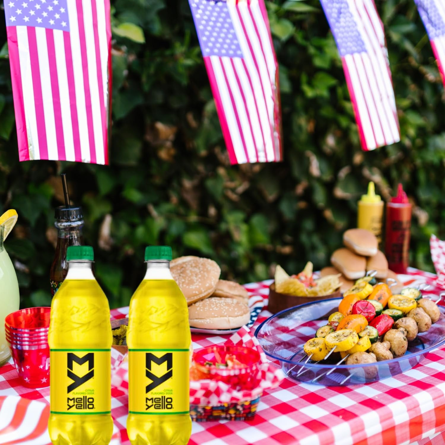 Mello Yellow Citrus Flavored Soft Drink Bundled by Louisiana Pantry (24 Pack 20 oz Bottles)