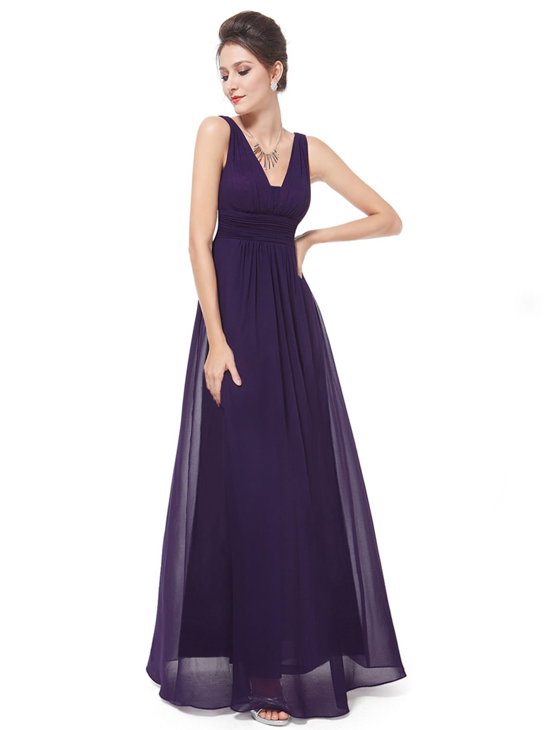 Everpretty EverPretty Women's Plus Size VNeck Evening Dresses for