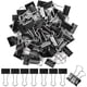 thumbnail image 1 of Clips para carpetas, clips para carpetas pequeños, paquete de 50, 0,75 pulgadas, negro, clips pequeños, clips para carpetas de papel, clips para carpetas de tamaño pequeño, clips de papel pequeños,, 1 of 8
