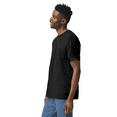 thumbnail image 3 of Gildan Short Sleeves T-Shirt for Men, Black Pure Heavy Cotton Casual Tee, 3 Pack, S, 3 of 5