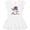 AA-White, variant on Inktastic Halloween Girls Unicorn Witch Girls Toddler Dress