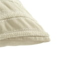thumbnail image 2 of Style House White Waves Aiden Pillow for Adults, 20"x 20," Home Decor Collection, 2 of 6