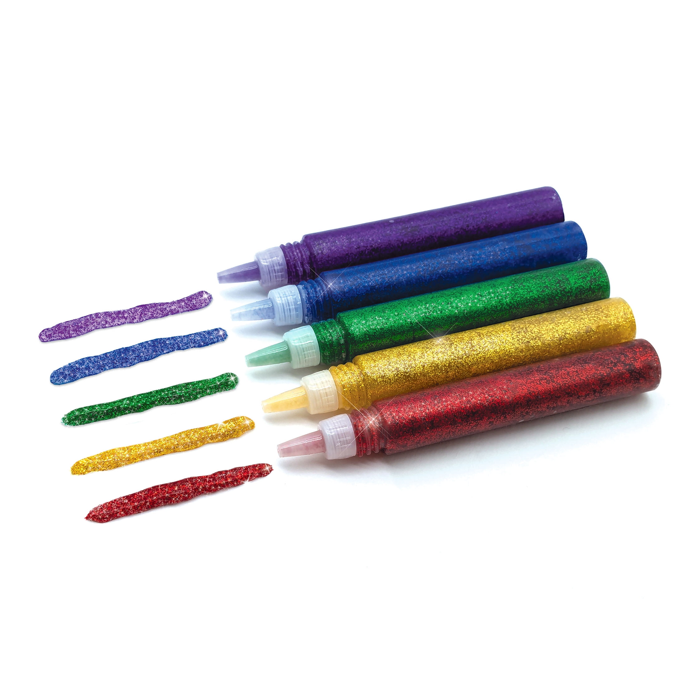 Hello Hobby Classic Glitter Glue Pens, Glitter Glue for Crafts, , 5 Pack