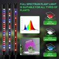 thumbnail image 2 of Grow Lights for Indoor Plants Heads LED Full Spectrum Lamps With Clips Diable Levels and //H Timer for Growing, 2 of 7