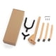thumbnail image 4 of Longteam Beech Wood Alto Saxophone Stand Tenor Saxophone Holder, 4 of 5
