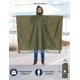 thumbnail image 2 of Poncho de lluvia ANYOO impermeable y ligero, verde militar, 2 of 7