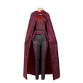 thumbnail image 4 of Disfraz de bruja escarlata de Wanda Vision para mujer, capa, pantalones y máscara de resina para adultos, para carnaval y Halloween, 4 of 5