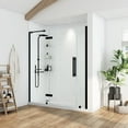 thumbnail image 4 of Ove Decors Tampa 60-1/16 in. W x 72 in. H Alcove Hinge Frameless Shower Door in Chrome, 4 of 5