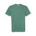 thumbnail image 1 of Comfort Colors T-Shirt à Poche Épais Teint en Pièce pour Adulte, 3TG, Vert Pâle, 1 of 2
