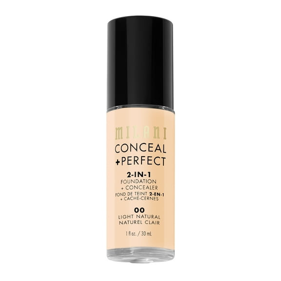 Milani Conceal   Perfect 2-in-1 Foundation   Concealer, Light Natural