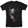 thumbnail image 1 of Batman & Batman T-Shirt Adulte 18-1 à Manches Courtes Qui Rit de la Tête, Noir - Moyen, 1 of 1