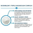 thumbnail image 3 of Triple Magnesium Complex | 300mg of Magnesium Glycinate, Malate, & Citrate For Muscles, Nerves, & Energy | High Absorption | Vegan, Non-GMO | 90 Capsules, 3 of 3