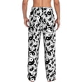 thumbnail image 7 of Salouo Yin And Yang Print Pajama Pants for Men, Lounge Pants Elastic Waistband Casual Men's sleepwear Loungewear Sleep Pajama Pant -Small, 7 of 7