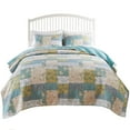 thumbnail image 5 of Greenland Home Evangeline Cotton-Rich Modern Floral Quilt Set, 3-Piece King/Cal King, 5 of 7