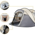 thumbnail image 4 of VINGLI 3/4-Person Pop-Up Dome Tent with Dual Mesh Doors, 4 of 7