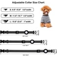 thumbnail image 4 of ORUYROP Airtag Dog Collar, Adjustable Air Tag Dog Collar with Durable Quick Snap Buckle, Imitation Nylon Dog Collar with Waterproof Apple Airtag Holder for Small Medium Large Dogs, 4 of 6