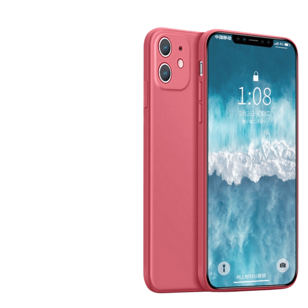 Ultra Slim Fit Case Liquid Silicone Gel Cover With Full Body Protection Anti Scratch Shockproof Case For Iphone 11 Pro Max Soft Candy Colors Cover Hawthorn Red Walmart Com Walmart Com