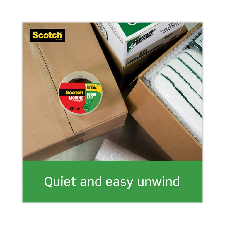 Tough Grip Moving Packaging Tape, 3 Tough Grip Moving Packaging Tape, 3
