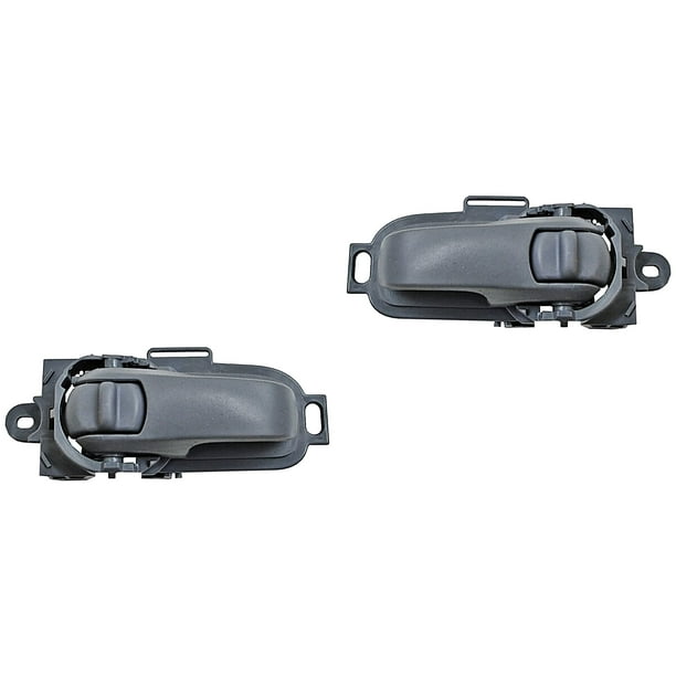 2 Manijas Puertas Interiores Tiida 2007 A 2018 Nissan Delanteras O Traseras Gris Genérica .