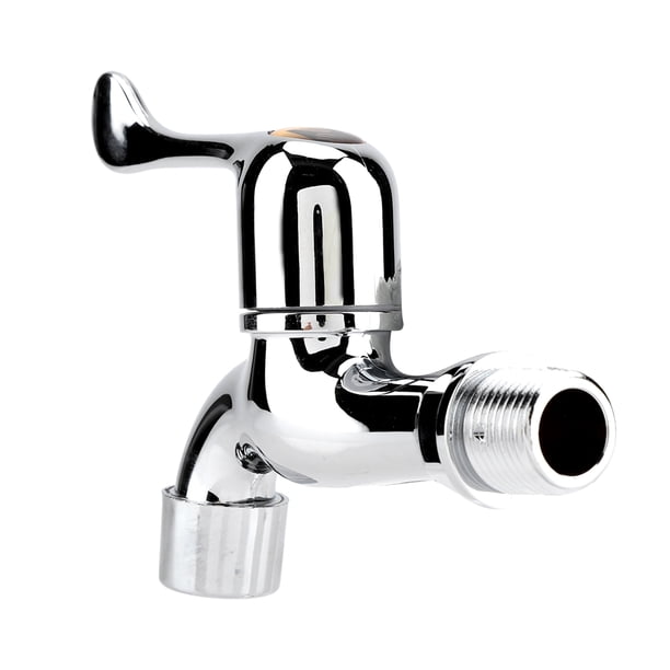 Grifo de Agua ANGGREK para Lavadora Y Lavabo de Plástico Con Un Solo Pico Y Manija