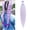 Light Purple, variant on HOARBOEG 2Pcs 26 Inch Pre-Stretched Braiding Hair for DIY Box Braids & Twist Styles, Festival Party Synthetic Hair Extensions