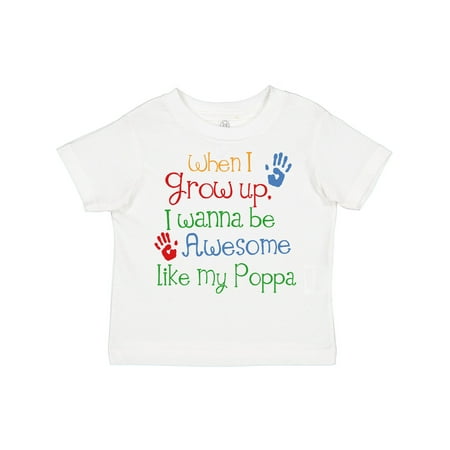 

Inktastic Awesome Like Poppa Boys or Girls Toddler T-Shirt
