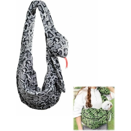 Hgudesign Small Puppy Dog Carrier Sling Bag Carrier for Small Dogs  Cute Soft Bear-Shaped Show Head Pet Canvas Shaped Shoulder Kitten Carrier Bag  Dog Travel Carrying Sling Backpack Carrier Bag
