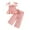 Pink, variant on Ketyyh-chn99 Toddler Baby Girls Outfits Summer Leisure Clothes Baby Toddler Girls Clothes Solid Color Sleeveless Camisole Linen Pants Set Baby Summer Outfits for 18-24 Months,Pink