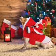 thumbnail image 5 of Disfraz de Papá Noel para perro NQ Mediano Ropa navideña para mascotas, 5 of 5