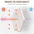 thumbnail image 5 of 12 PACK Acoustic Foam,Self-Adhesive Sound Proof Panels,for Sound Insulation &Acoustic Treatment(Shallow Camel), 5 of 5
