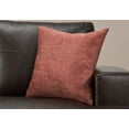 thumbnail image 2 of Pillows 18 X 18 Square Accent Sofa Couch Bedroom Polyester Pink, 2 of 5