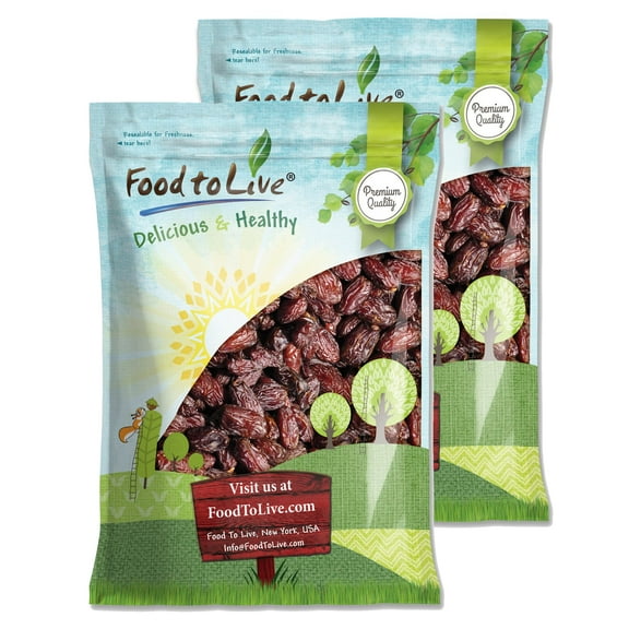 California Medjool Dates, 15 Pounds – Whole Dry Fancy Dates with Pits. Unsweetened, Unsulphured. Vegan, Kosher.