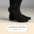 thumbnail image 3 of Abbraccia Calcetines térmicos, forro polar, hombre, invierno, negro, 3 of 6
