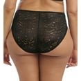 thumbnail image 2 of Women's Elomi Best EL0553 Kelsey High Leg Brief Panty (Black 4X), 2 of 4