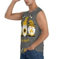 thumbnail image 3 of Balery Bee Kind Camisetas sin mangas para hombre, absorbe la humedad y protege contra el mal olor.-X-Large, 3 of 7