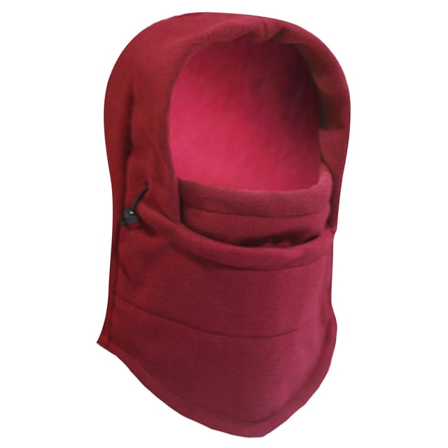Men and Women with The Same Paragraph Outdoor Cycling Running Skiing Thickened Fleece Masked Scarf Protection Face Warm Windproof Hat