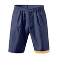 thumbnail image 4 of Cinvoph Gym Shorts for Men Casual Active Running Workout Athletic Shorts Elastic Waist Drawstring Shorts, 4 of 8
