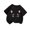 Black-1, variant on Virmaxy (2-14y) Kids Boys Girls Round Neck T-Shirt Unisex Toddler Cute Cat Printed Blouses Tops 2025 Summer Cotton Loose Fit Crewneck Blouses Tops Black-1 100