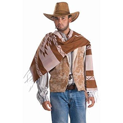 men's lonesome cowboy costume, tan, one size