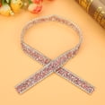 thumbnail image 4 of Mesh Wrap Roll,, Mesh Rhinestone, Rhinestone Ribbon  Ribbon,  For Crafts For Special Events For Birthday For Wedding, 4 of 8