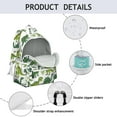thumbnail image 4 of Cute Dinosaur Pattern Backpack for School,Cute School Bag,Schoolbag with Adjustable Shoulder Straps & Padded Back,13.4"x11"x4.7", 4 of 6