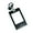H, variant on Music Player Theme Card Holder Photocard Holder Card Sleeve Bus Card Holder Card Protector with Pendant Keychain