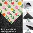 thumbnail image 3 of Pioneer Flower Floral Print Pattern Kitchen Rugs Sets Of 3,Kitchen Runner Rugs Non Skid Washable,Decorative Kitchen Floor Mats for Kitchen,Sink,Laundry,17"x30"+ 17"x47" + 17"x59", 3 of 6