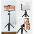thumbnail image 3 of Foldable Mobile Phone Holder Camera Tripod Outdoor Desktop Handheld Stabilizer Tripod Replacement For Travel, 3 of 10