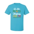 thumbnail image 2 of Wild Bobby It's The Black History For Me Black Pride Men Graphic Tee, Light Turquoise, 5X-Large, 2 of 6