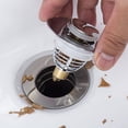 thumbnail image 5 of WDOplteas Filtro Desagüe Lavabo Con Núcleo Rebote Emergente Tapón Tapón Bañera Tipo Empuje, 5 of 5