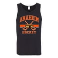 thumbnail image 2 of Wild Bobby City of Anaheim Hockey Fantasy Fan Sports Men's Tank Top, Black, Small, 2 of 5
