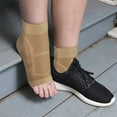 thumbnail image 3 of CSChome Leg Warmth Compression Socks 1 Pair Ankle Protection Sport Compression Decompression Gradient Pressure Foot Heel Pain Relief Plantar Fasciitis, 3 of 7