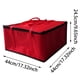 thumbnail image 4 of Bolsa Aislada Para Comestibles Bolsa Calentador Pizza Bolsa Nevera Picnic Bolsa Transporte Comida Caliente Bebida (Rojo), 4 of 8